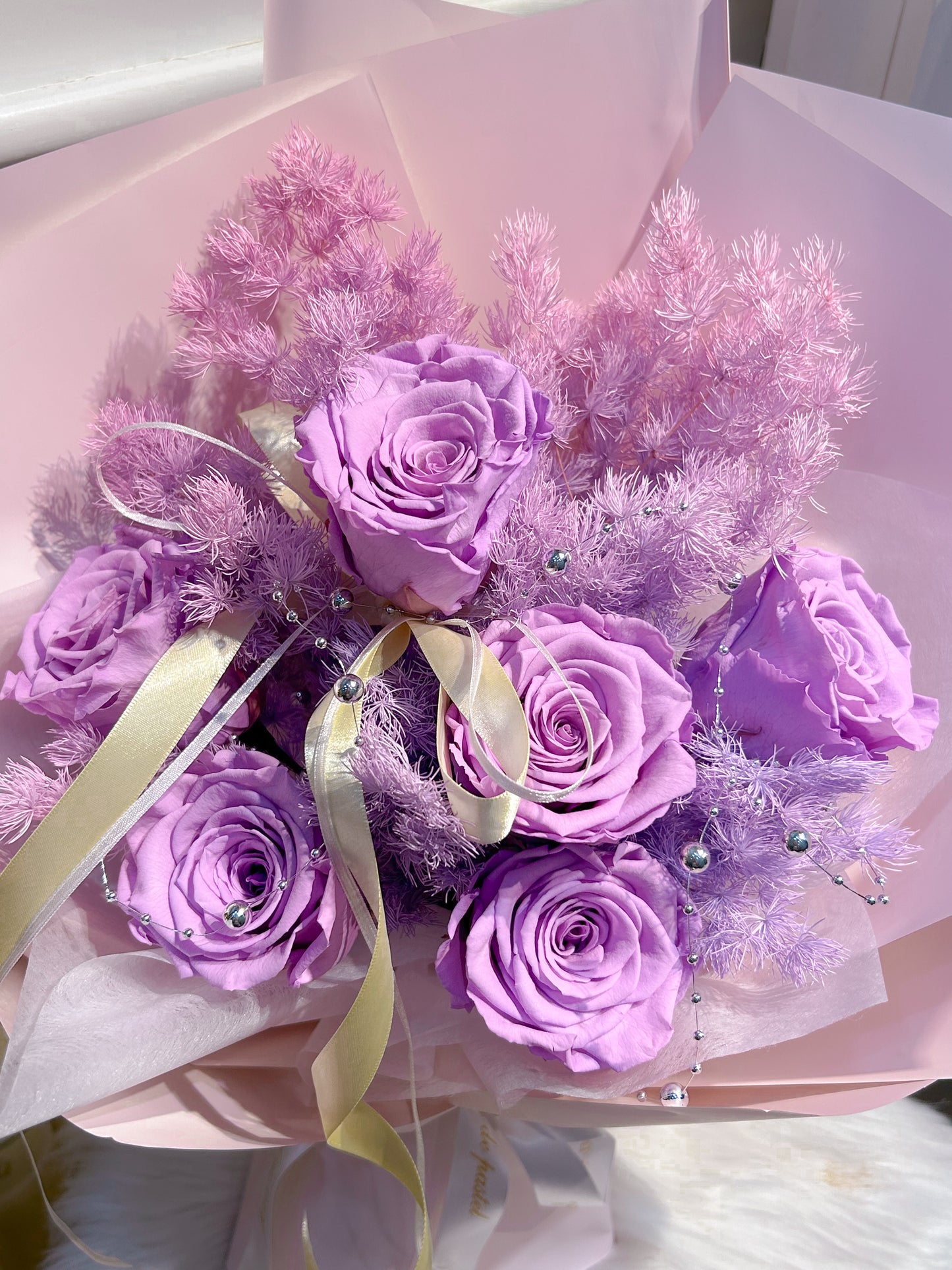 Rapunzel|6朵厄瓜多永生花束