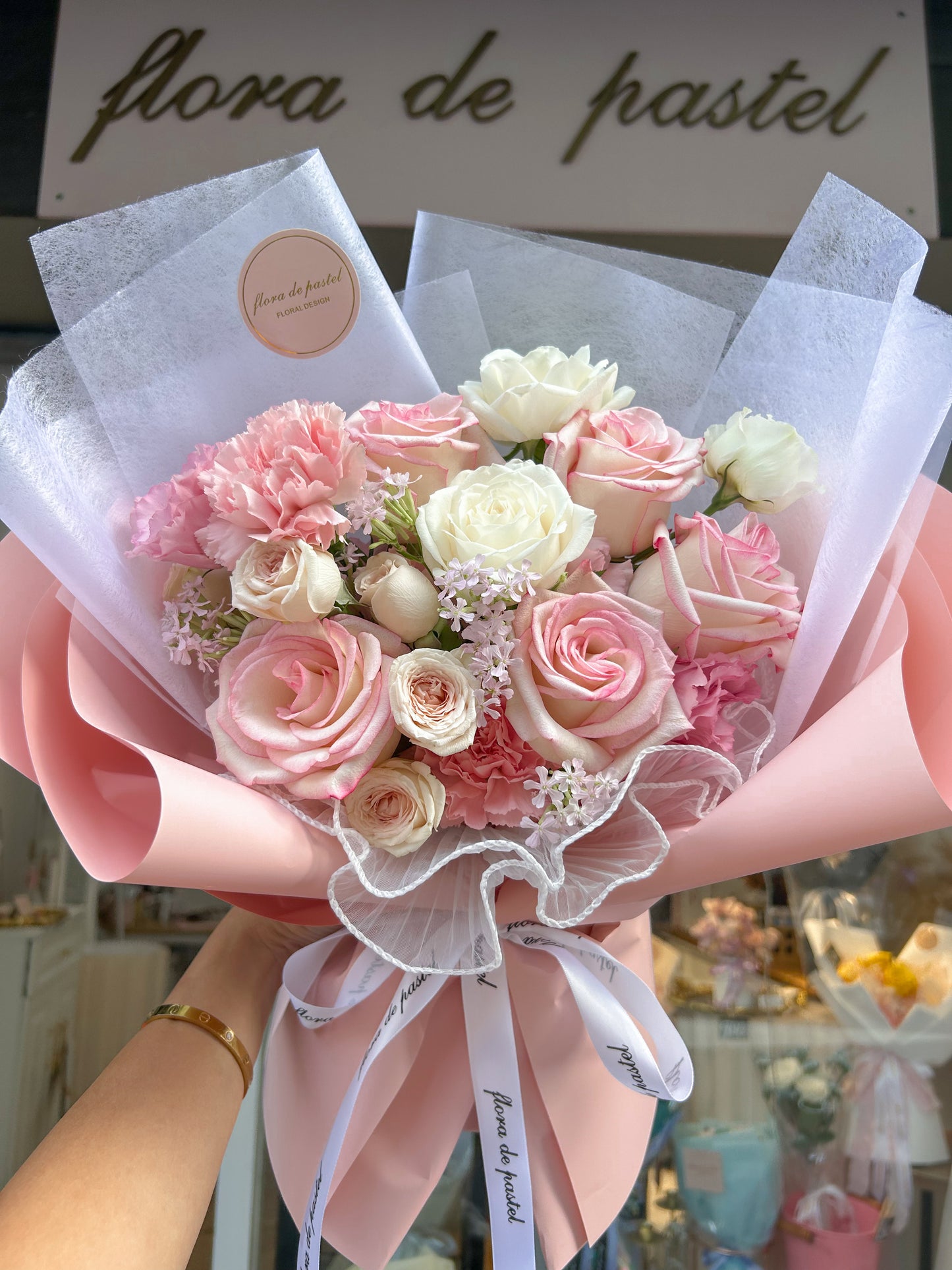 Omakase 花藝師搭配|混搭自然風鮮花束