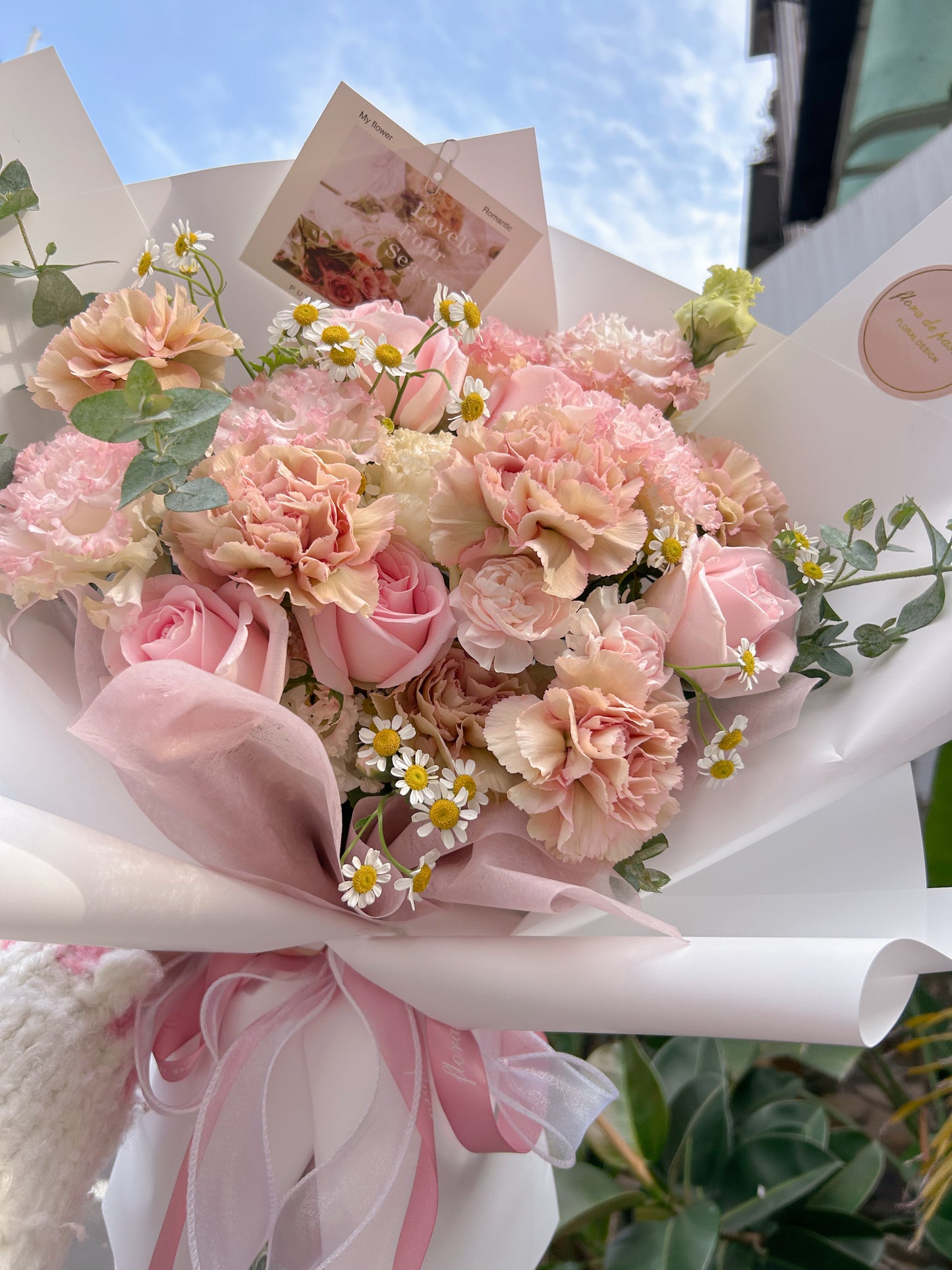 母親節花禮 |
寵愛妳一輩子康乃馨大鮮花束