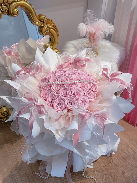 White Swan|白天鵝芭蕾風永生花束