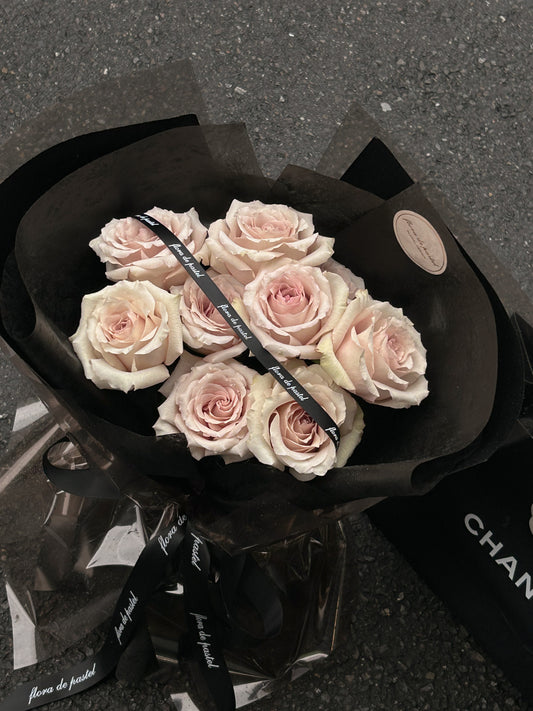 Love at first sight |9朵流沙玫瑰鮮花束