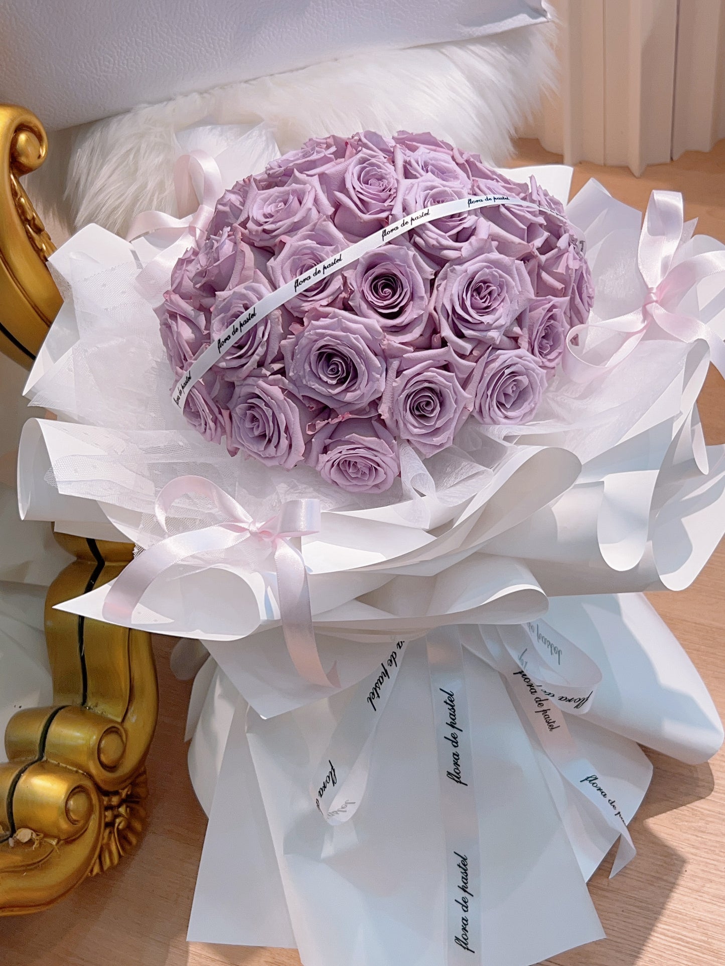 Purple love | 進口紫玫瑰鮮花束