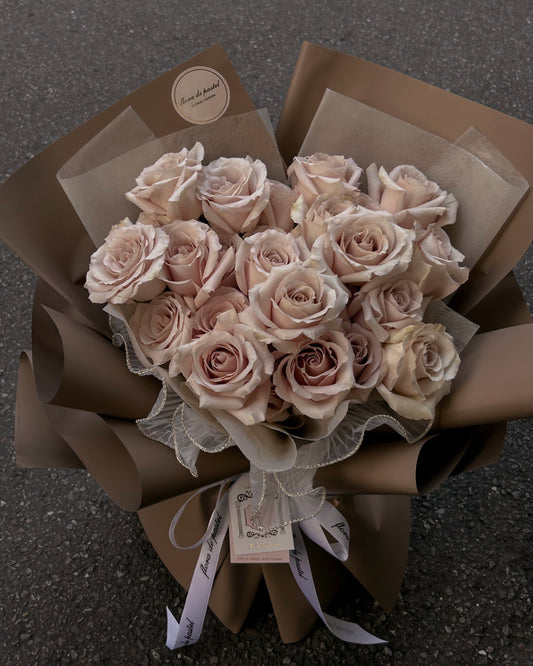 Milk chocolate|進口流沙玫瑰|15朵|18朵