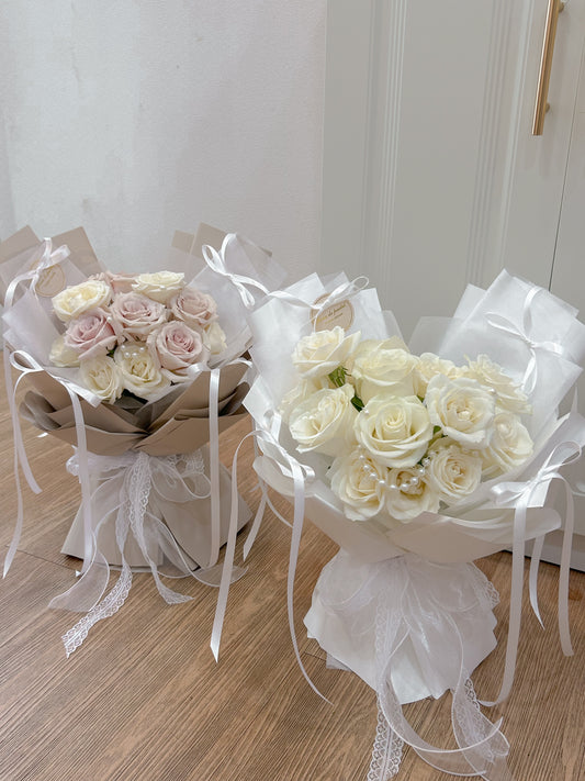 Love in tales|法式芭蕾風玫瑰鮮花束