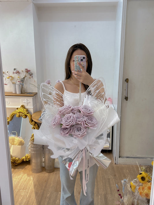 Butterfly|進口曼塔玫瑰鮮花