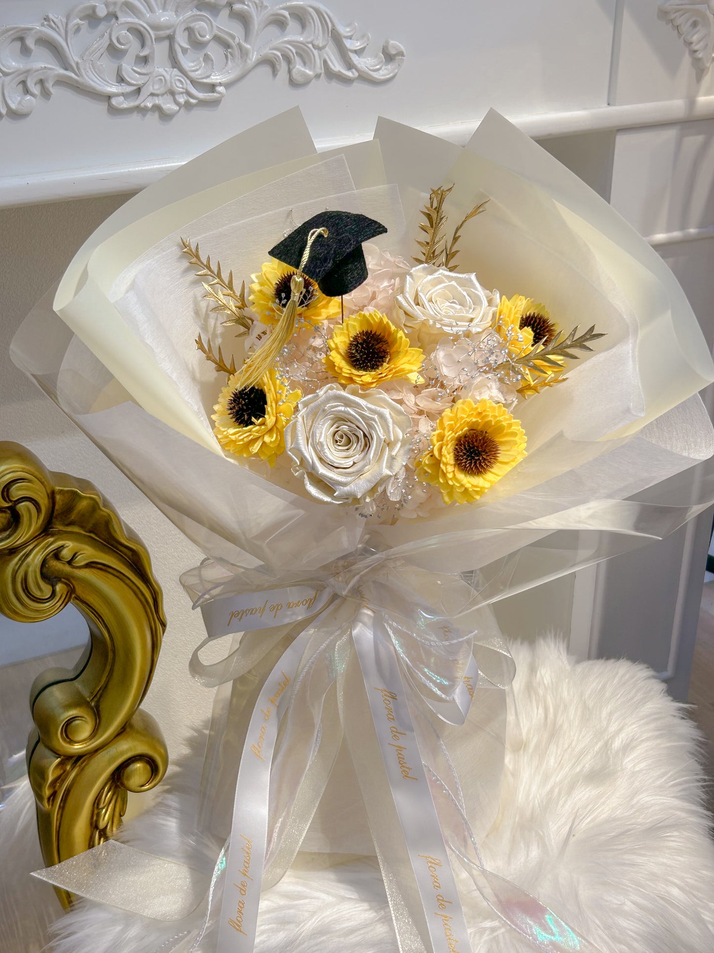 Be a sunflower|向日葵玫瑰永生花
