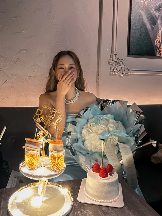 Frozen|18朵進口白玫瑰鮮花束