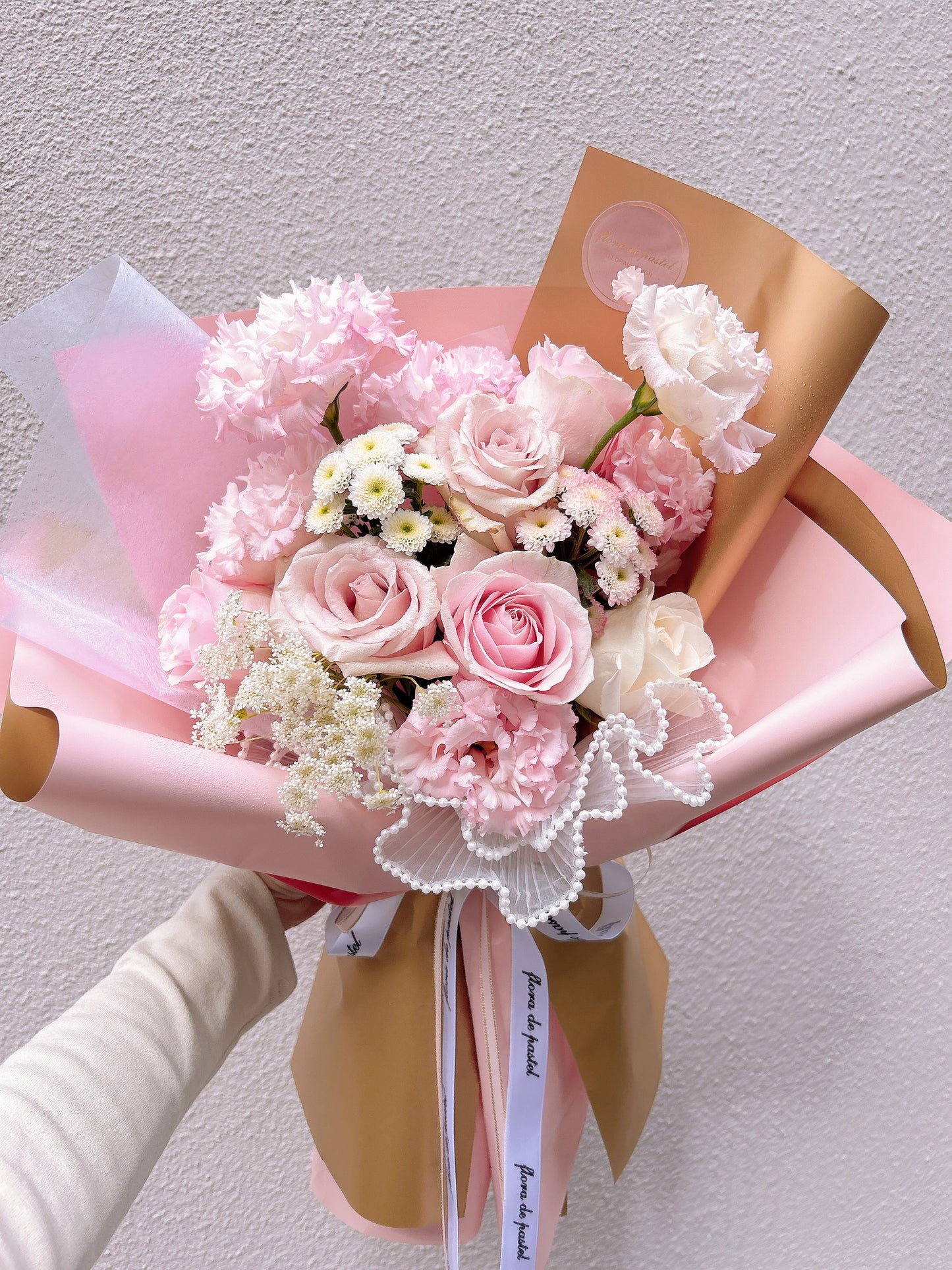 Omakase 花藝師搭配|混搭自然風鮮花束
