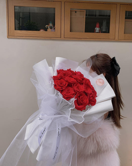 Passion for you | 熱愛如初玫瑰鮮花束 | 16朵