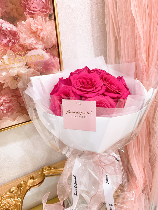 Flora de Pastel 花蘿|Afternoon With you 午後的香氣俄羅斯玫瑰花束