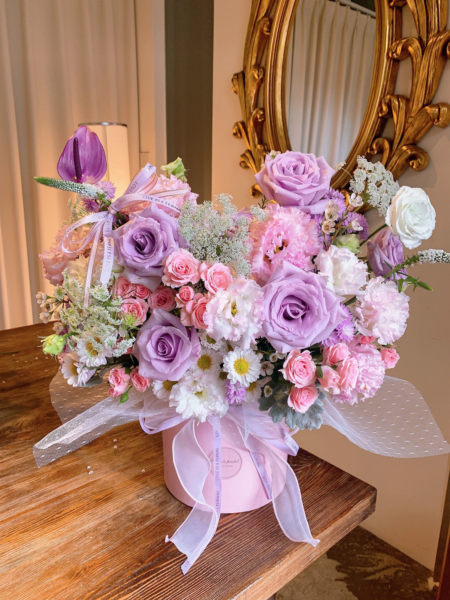 Flora de Pastel 花蘿｜人間富貴花盒