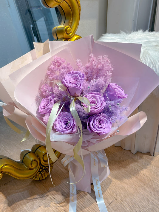 Rapunzel｜6朵厄瓜多永生花束