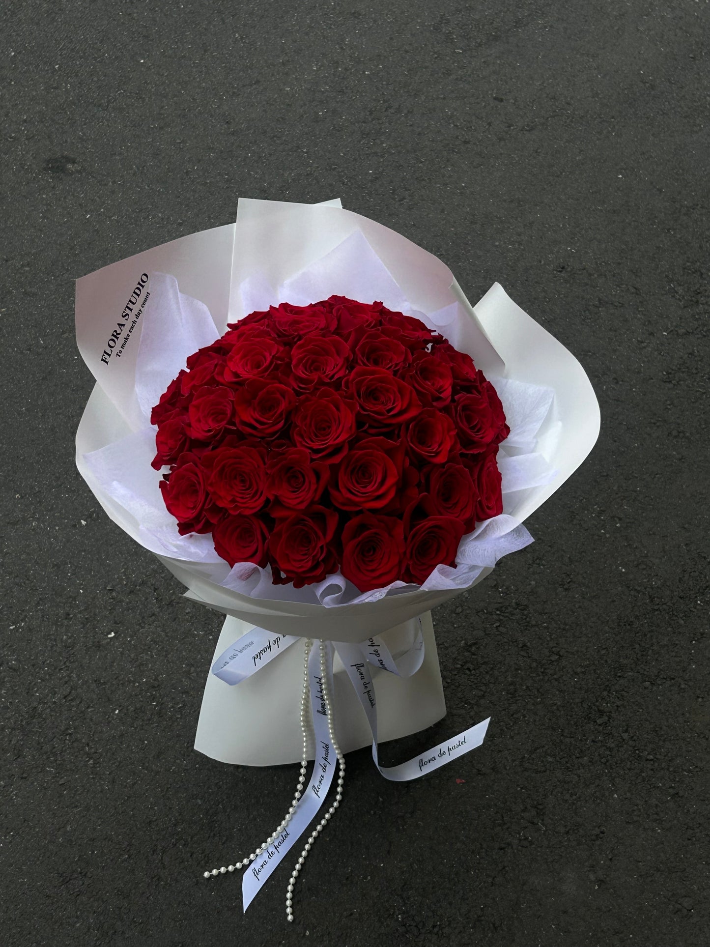 Forever Love｜36朵進口紅玫鮮花束