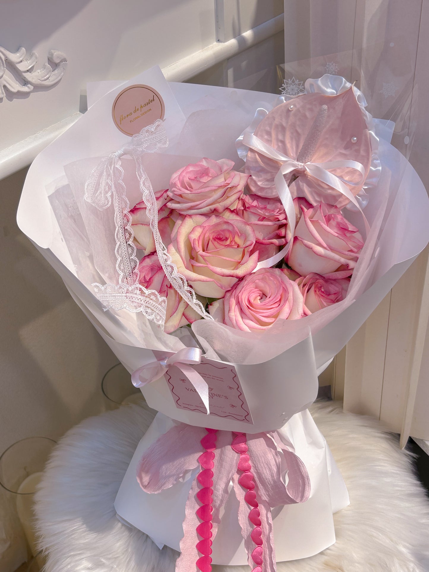 Soft Eternity｜情人節限定進口玫瑰鮮花束