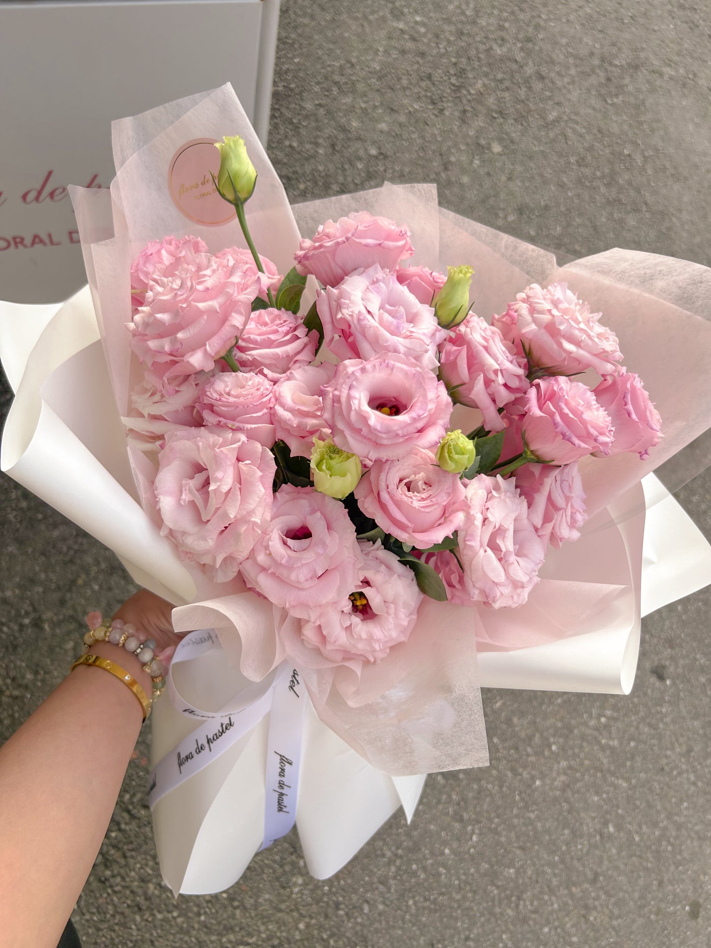 Lovely Pink | 粉桔梗鮮花束