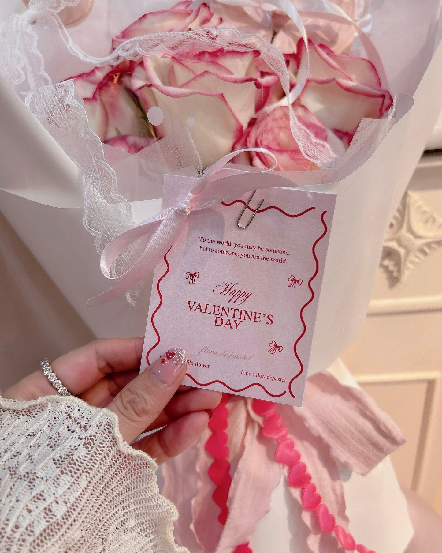 Soft Eternity｜情人節限定進口玫瑰鮮花束