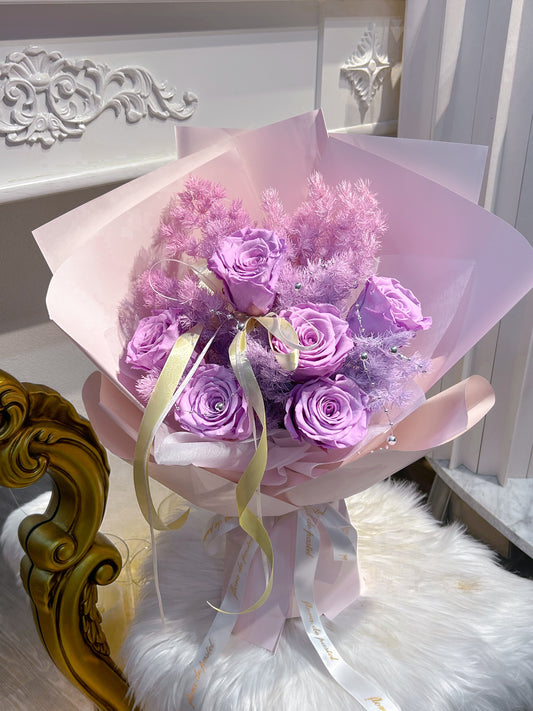 Rapunzel｜6朵厄瓜多永生花束
