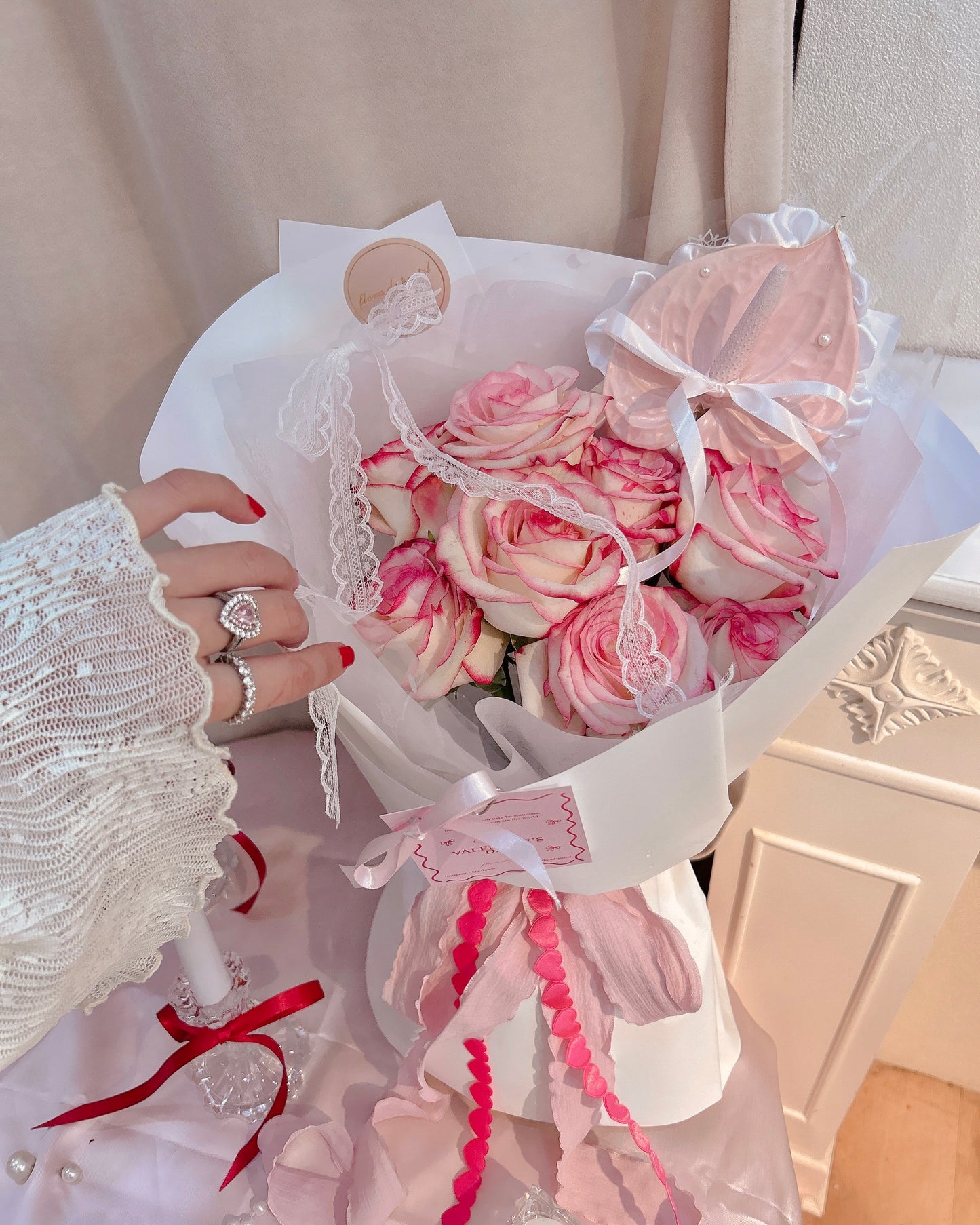 Soft Eternity｜情人節限定進口玫瑰鮮花束