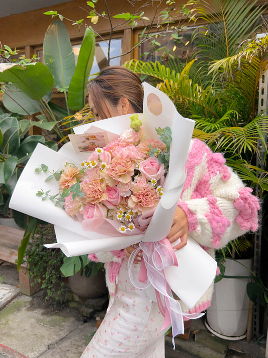 母親節花禮 ｜
寵愛妳一輩子康乃馨大鮮花束