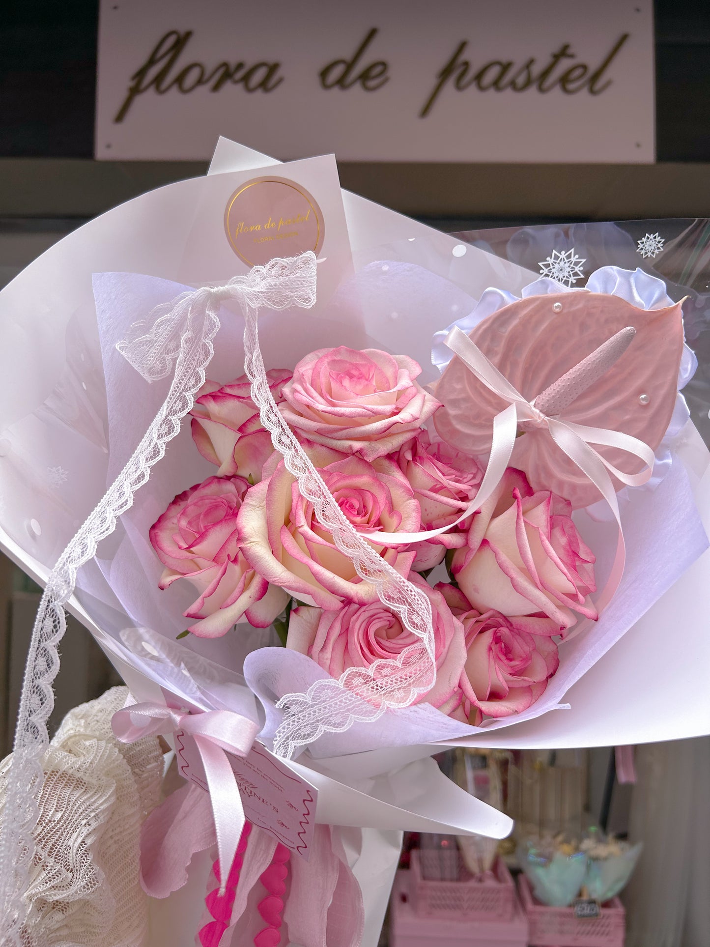 Soft Eternity｜情人節限定進口玫瑰鮮花束