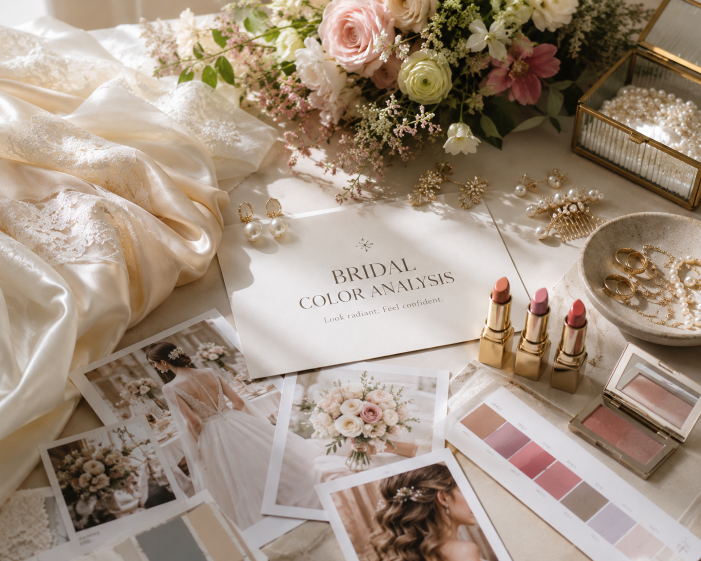準新娘個人色彩分析 Bridal Color Consultation｜80分鐘