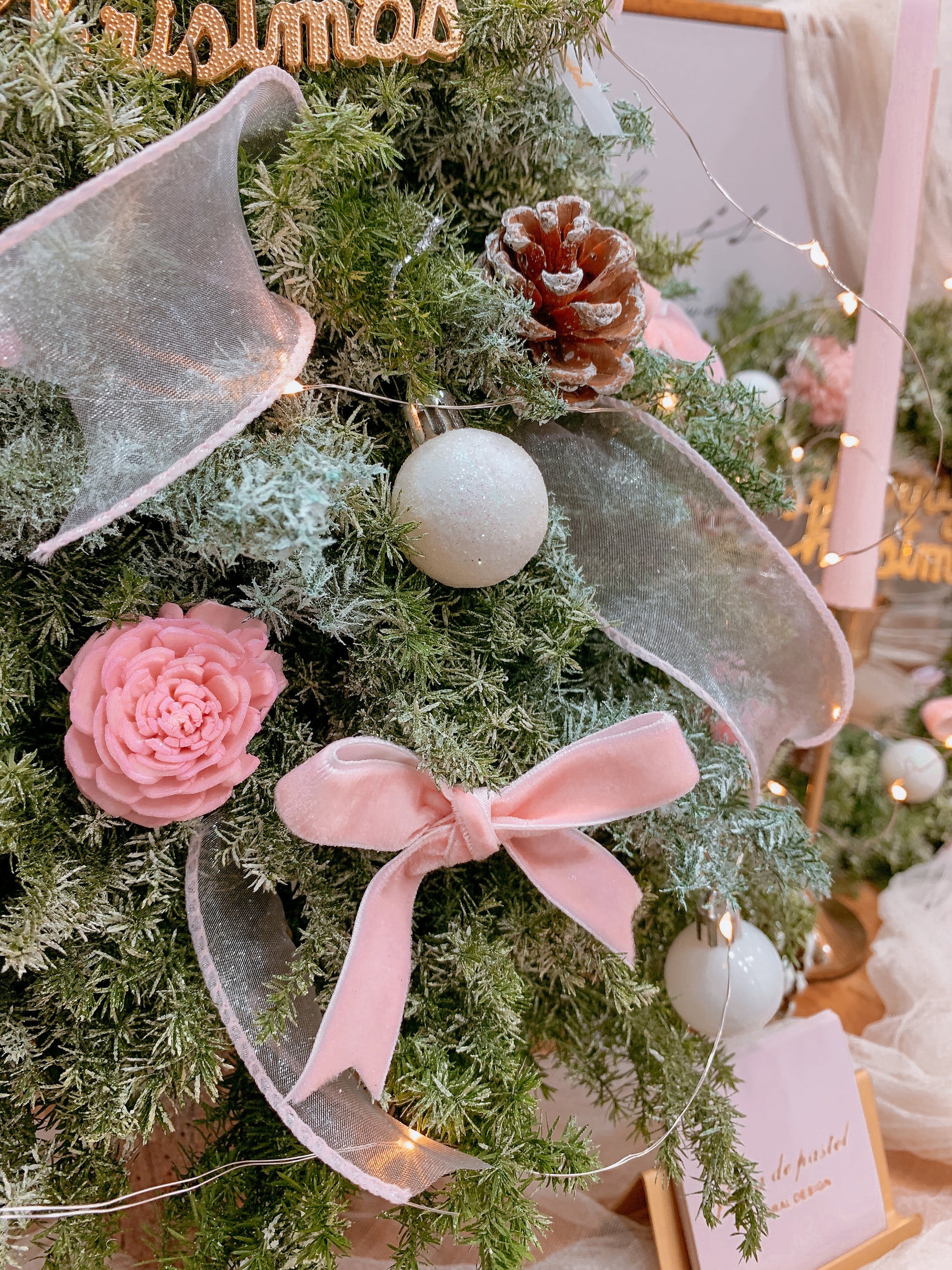 睡公主飄雪永生聖誕樹